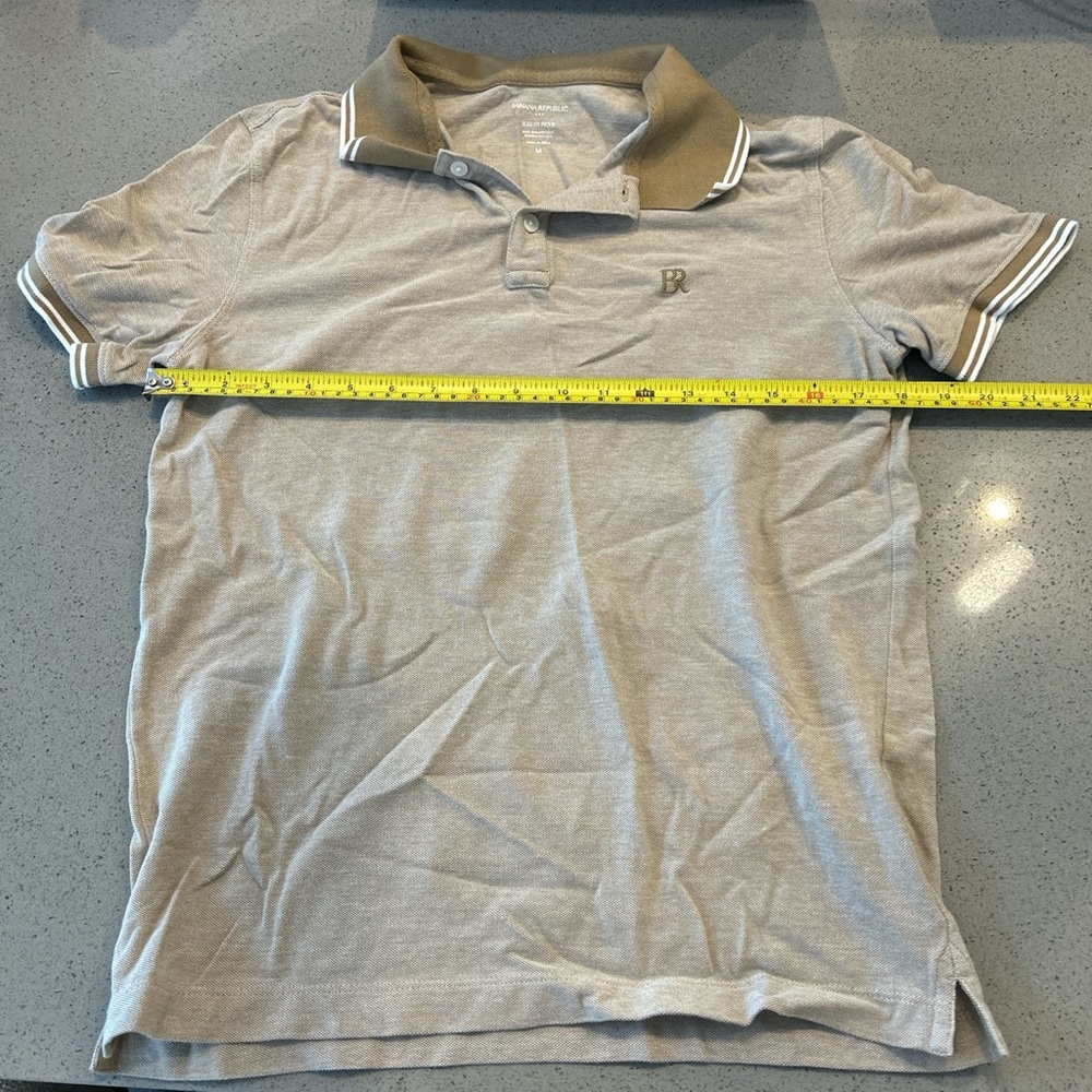 Banana Republic Coffee Slim Fit Polo